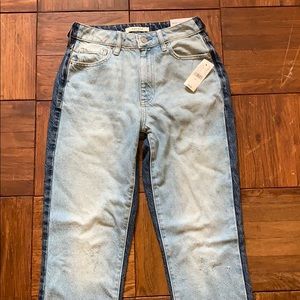 PACSUN two toned mom jeans